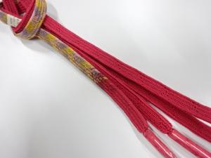 未使用品　正絹　手組帯締め